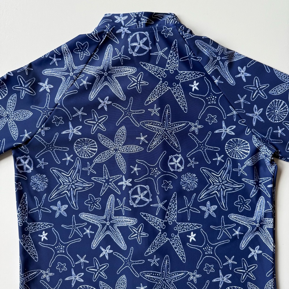 Vilebrequin Kids Unisex Starlett & Shell Ginko-Z Rashguard - Size 12Y - Picture 8 of 13